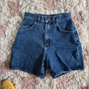 Lee Vintage Women's Blue Denim Jean Shorts